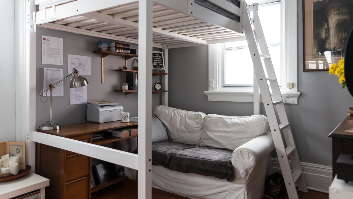 Adult twin loft bed clearance
